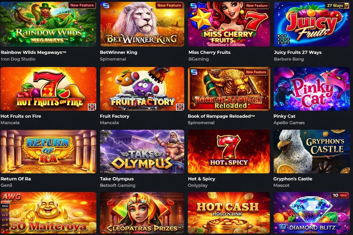 Onlayn kazinolar reytingi — Oʻzbekiston uchun top-7